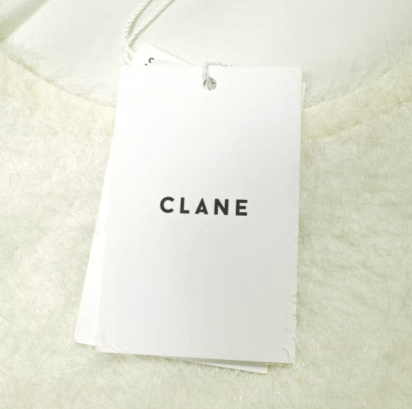 CLANE フラッフィー フリンジ トップス ポリエステル トップス