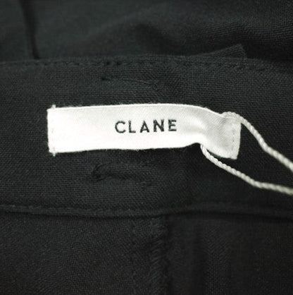 CLANE 2WAY ワイド ベルト テーパード パンツ