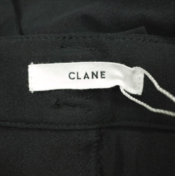 CLANE 2WAY ワイド ベルト テーパード パンツ
