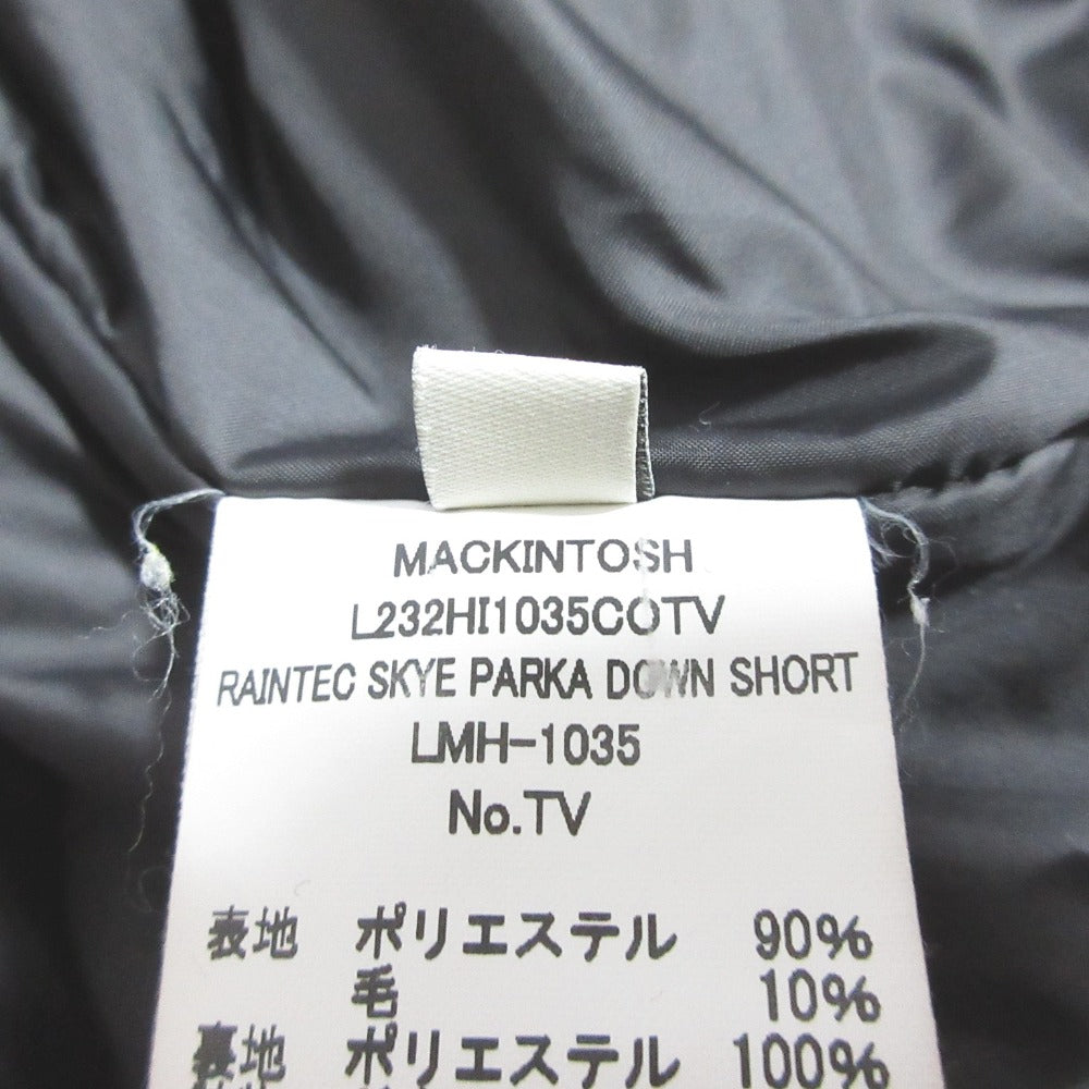 マッキントッシュ RAINTEC SKY PARKA ダウンショートコート