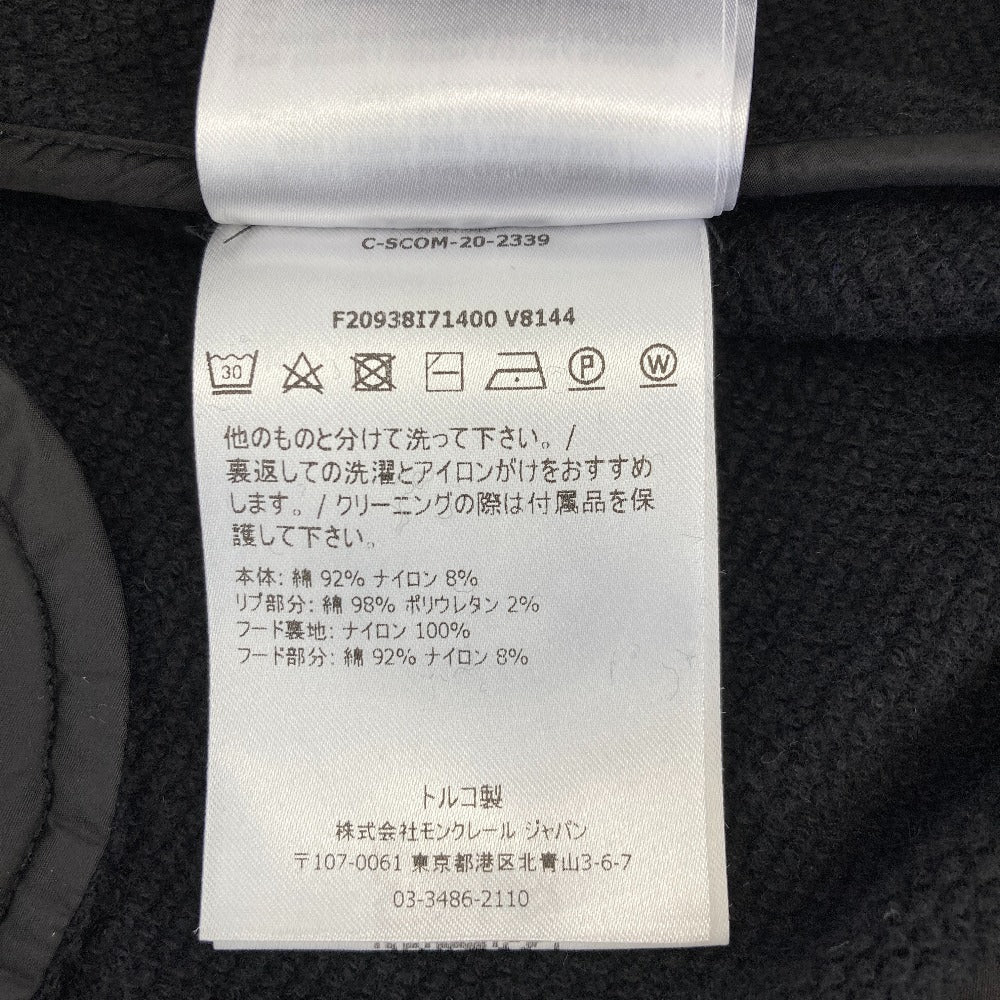 モンクレール コットンフーディスウェットワンピース
