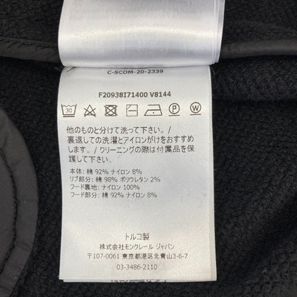 モンクレール コットンフーディスウェットワンピース