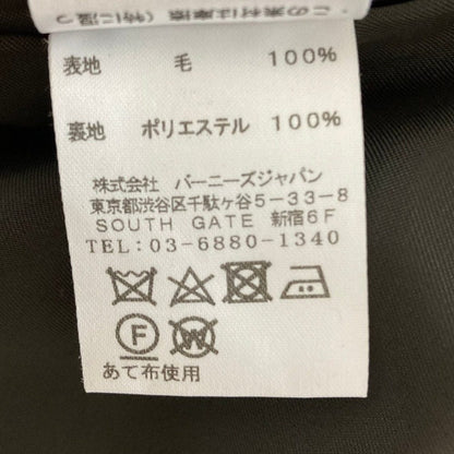 バーニーズニューヨーク Super100’s ウールフーディジャケット