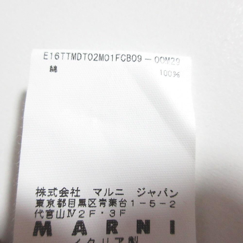 マルニ ニットバッククロスノースリーブトップス