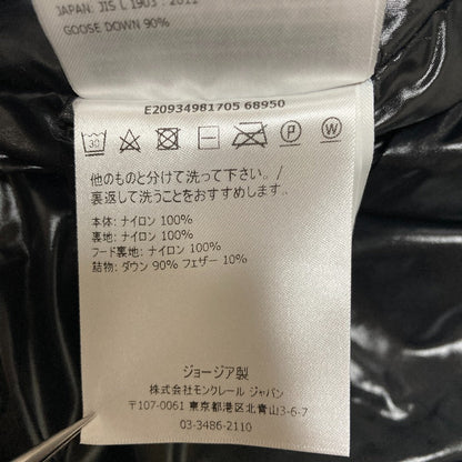 モンクレール MOKA ナイロンフーデッドダウンコート