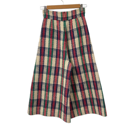 グッチ ツイード ワイドパンツ