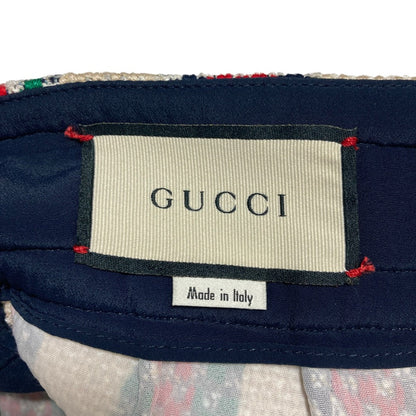 グッチ ツイード ワイドパンツ