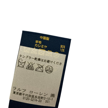 ポロラルフローレン ウールカシミヤブレンド Vネックケーブルニットセーター