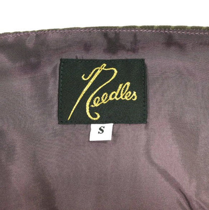 Needles V ネック シャツ R/N ウェーブ ストライプ Jq. シャツ