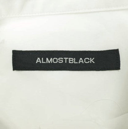 ALMOSTBLACK ボディ ドラマ コットン ポリエステル シャツ
