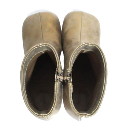 トゥデイフル エコレザーショートブーツ