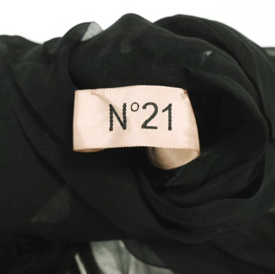 N°21 L2 シルク シフォン ブラウス