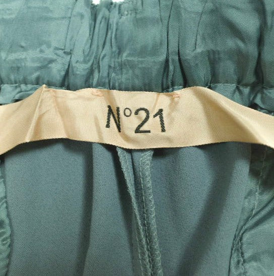 N°21 23AW-B011-5159 ポリエステル トラウザーズ