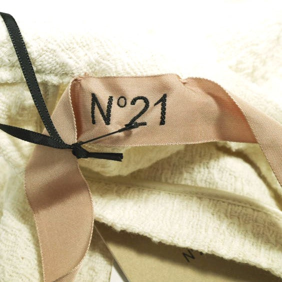 N°21 24SS ビジュー ブラウス コットン ブレンド トップ