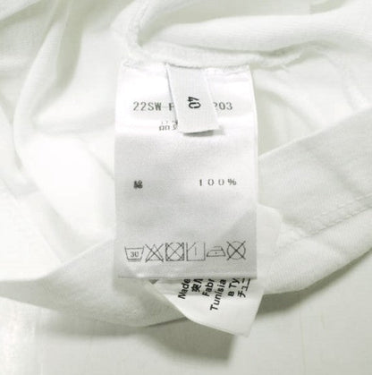 N°21 ロゴ プリント コットン ノースリーブ Tシャツ
