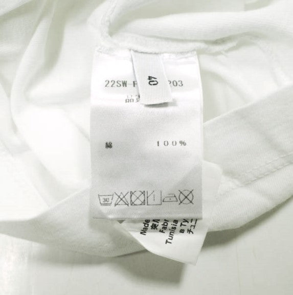 N°21 ロゴ プリント コットン ノースリーブ Tシャツ