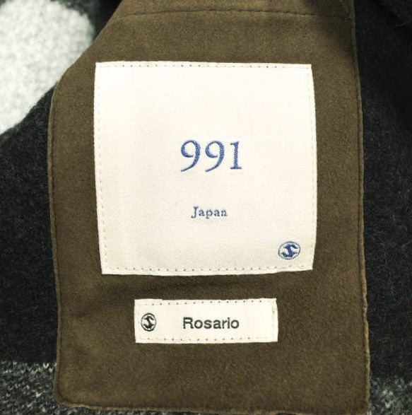 991 ジャパン ロザリオ チェック ウール ジャケット