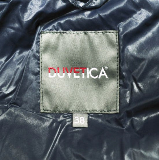 DUVETICA Kappa ラクーン ファー ナイロン ダウン コート