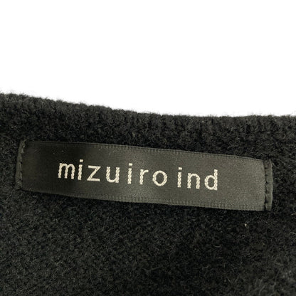 ミズイロインド Vネックベルト付きジレベスト