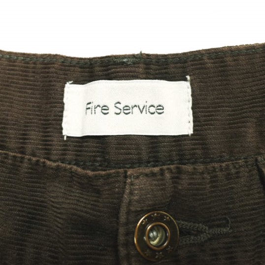 FIRE SERVICE ストレッチ コーデュロイ パンツ