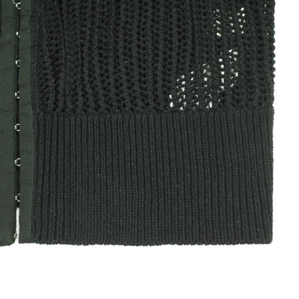 Ray BEAMS 24SS フロントフック クルーネック カーディガン