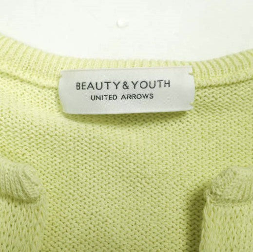 BEAUTY&YOUTH UNITED ARROWS スキッパーネックニット