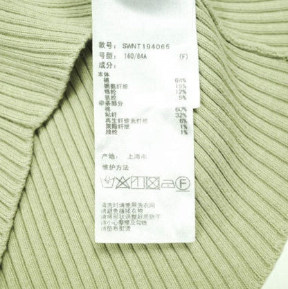 snidel オーガニック ニット トップ
