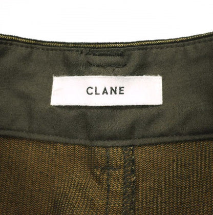 CLANE シャンブレー コーデュロイ ストレート パンツ