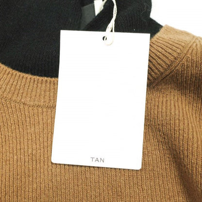 タン ロング スリーブ セーター ウール カシミア