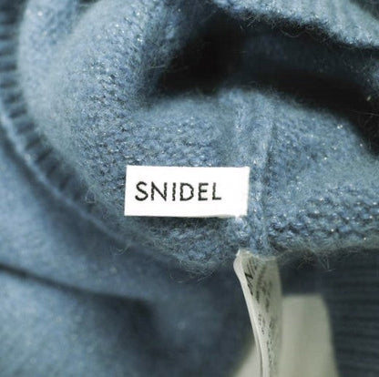 snidel ラメ ラクーン 2way ニットウェア