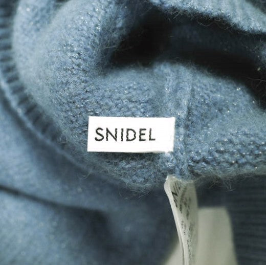snidel ラメ ラクーン 2way ニットウェア