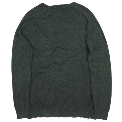デンハム Vガゼット ハイゲージコットン クルーネックニット