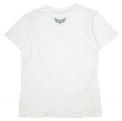 BICYCLE STORE PARIS トリコロールプリント コットンTシャツ
