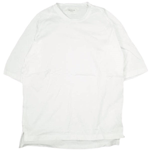 エディフィス ラグランクルーネック 綿 Tシャツ