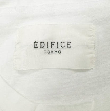 エディフィス ラグランクルーネック 綿 Tシャツ