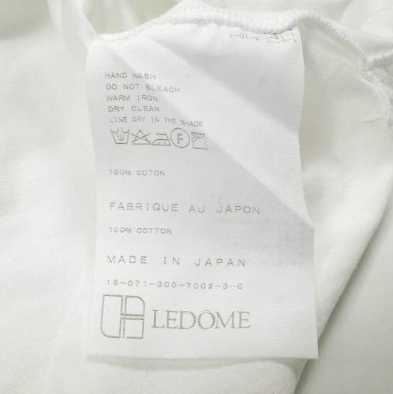 エディフィス ラグランクルーネック 綿 Tシャツ