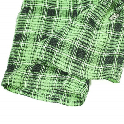 ロアーガンズ PLAID SHORTS コットンポリエステルショートパンツ
