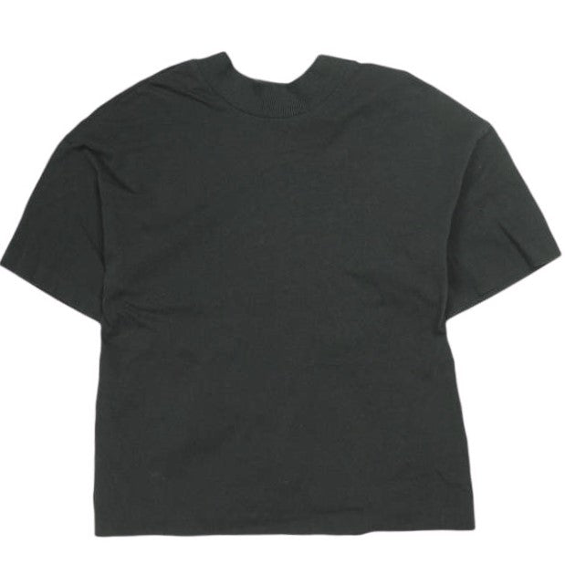 ASTRAET バック オープン ハイ ネック コットン Tシャツ