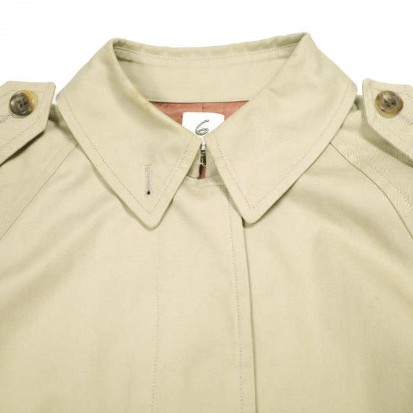 6 ROKU BEAUTY&YOUTH UNITED ARROWS コットン ギャバジン トレンチ コート