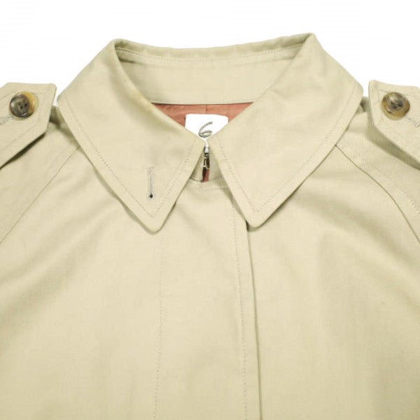 6 ROKU BEAUTY&YOUTH UNITED ARROWS コットン ギャバジン トレンチ コート