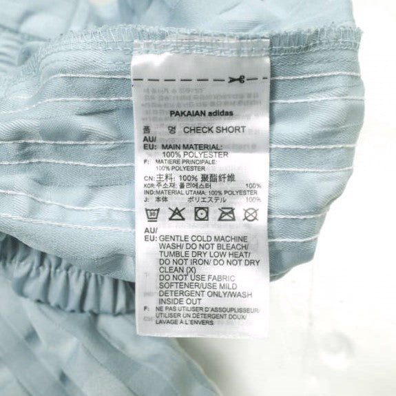 アディダス オリジナルス CHECK SHORT ポリエステル ショートパンツ