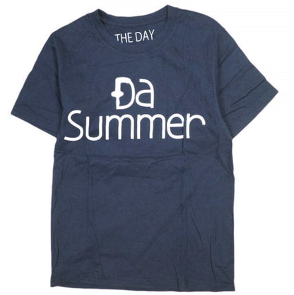 THE DAY ON THE BEACH Da Summer コットン Tシャツ