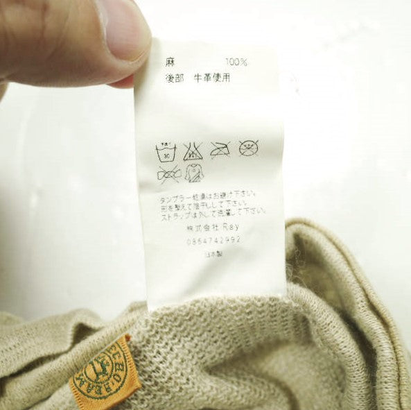DECHO × BEAMS BOY IMAMA リネンヘアバンド