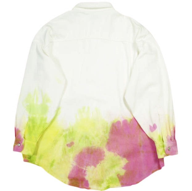 MSGM 3641MDE235T コットン デニム シャツ