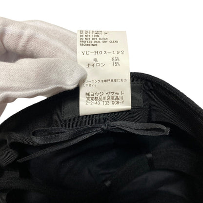 ヨウジヤマモト LAMBSWOOL MOSSER 帽子