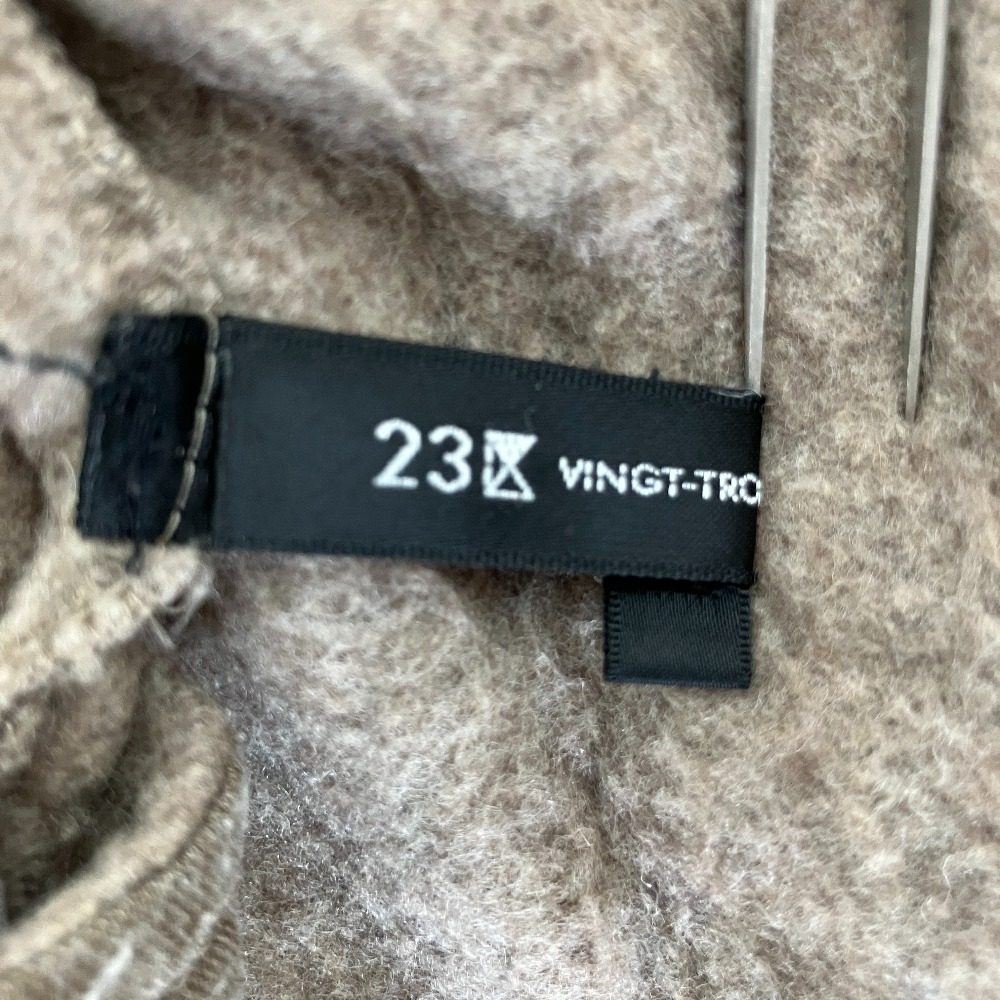 23区 ウールカシミヤブレンドロングコート