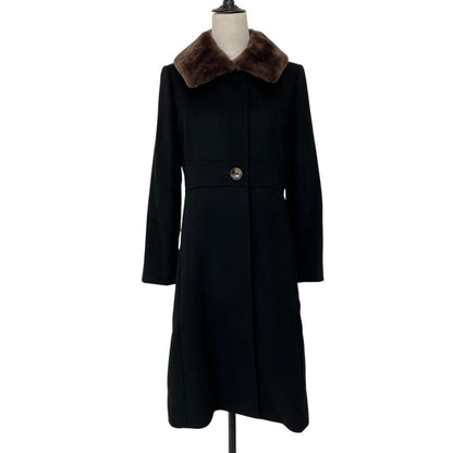 フォクシーブティック Coat Noisette ヌートリアファー カシミヤコート
