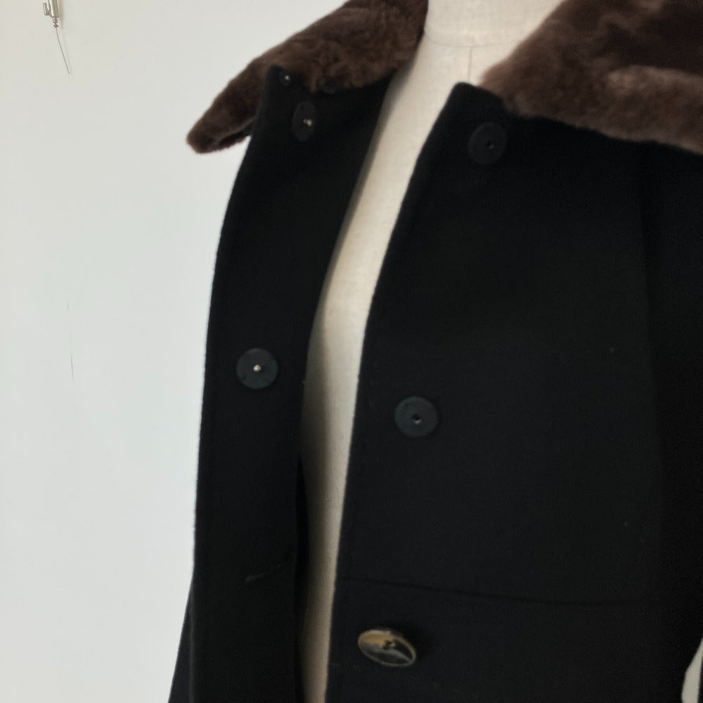 フォクシーブティック Coat Noisette ヌートリアファー カシミヤコート