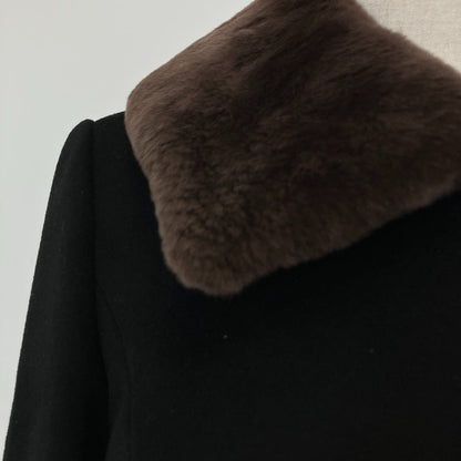 フォクシーブティック Coat Noisette ヌートリアファー カシミヤコート
