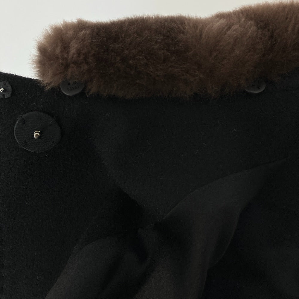 フォクシーブティック Coat Noisette ヌートリアファー カシミヤコート